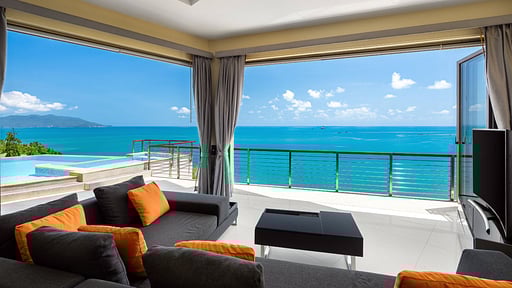 Villa Azure Samui Wohnbereich