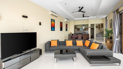 Villa Azure Samui Wohnbereich
