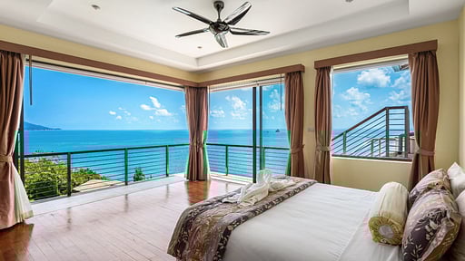 Villa Azure Samui Schlafzimmer 1