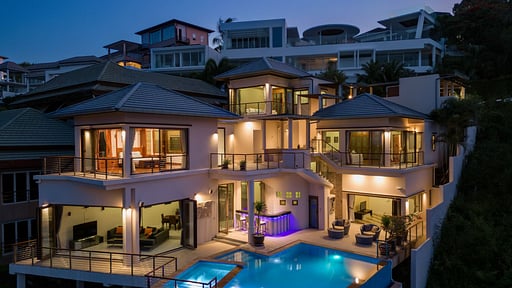 Villa Azure Samui Drohnen-Bilder