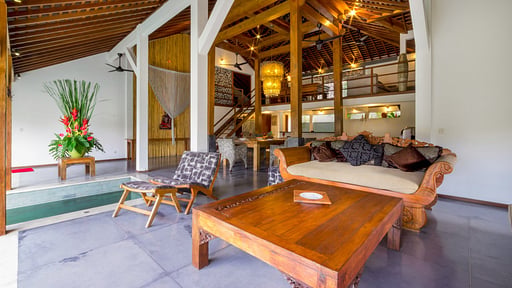 Villa B Living room 