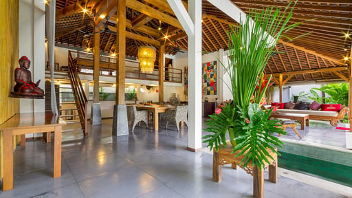 Villa B Living room 