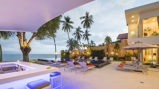 Villa Baan Amandeha Outdoor bar