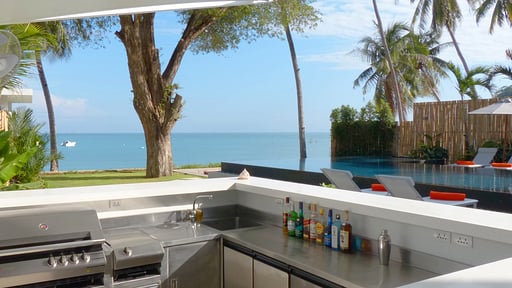 Villa Baan Amandeha Outdoor bar