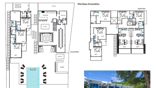 Villa Baan Amandeha Floor plan