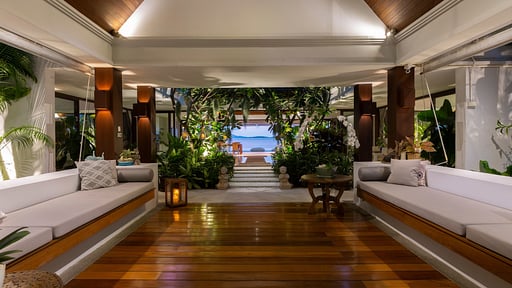 Villa Baan Capo Гостиная