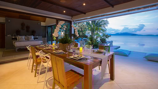 Villa Baan Capo Обеденная зона