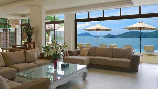 Villa Baan Chirawan Woonkamer