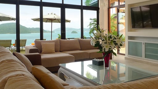 Villa Baan Chirawan Woonkamer