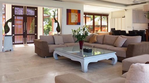 Villa Baan Chirawan Woonkamer