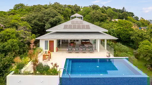 Villa Baan Kuno Drone pictures