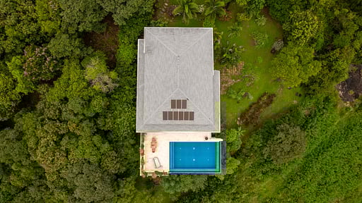 Villa Baan Kuno Drone pictures