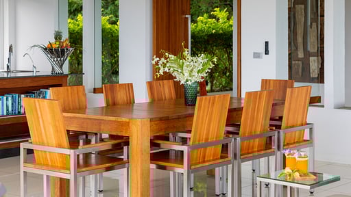 Villa Baan Kuno Dining area