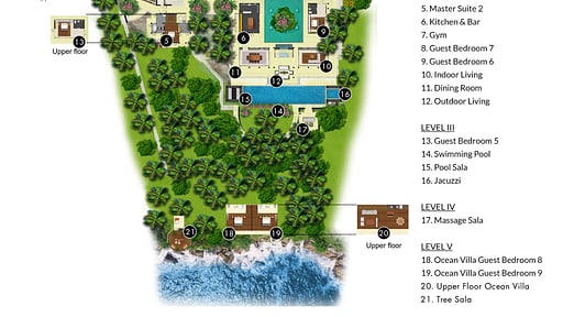 Villa Baan Paa Talee Plan