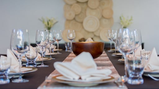 Villa Baan Paradise Dining area