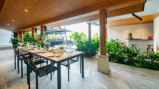 Villa Baan Phu Prana Dining area