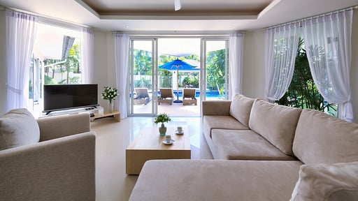 Villa Rim Talay Woonkamer