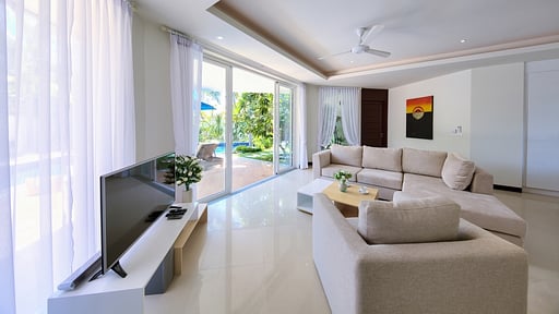 Villa Rim Talay Woonkamer