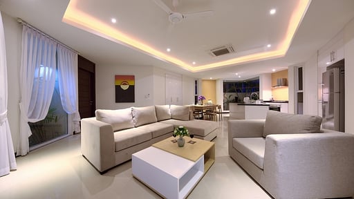 Villa Rim Talay Woonkamer