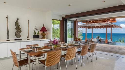 Villa Baan Santisuk Dining area 1