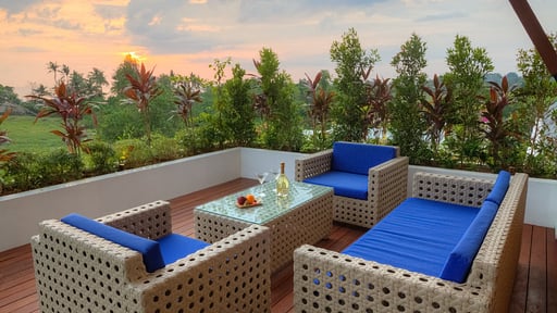 Villa Baba Terrasse/Veranda