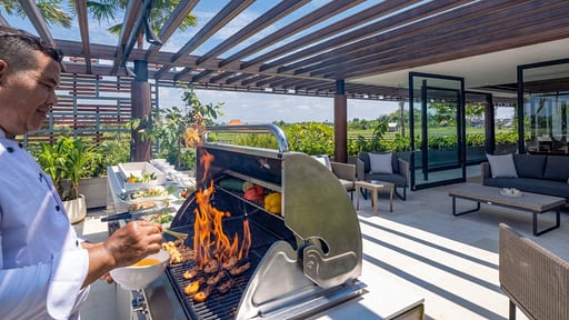 Villa Babadan BBQ equipment
