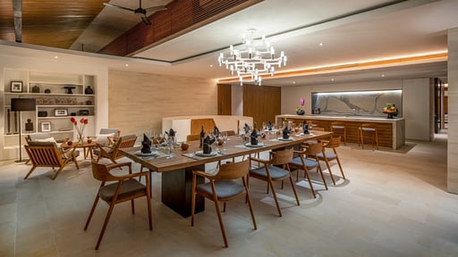Villa Babadan Dining area