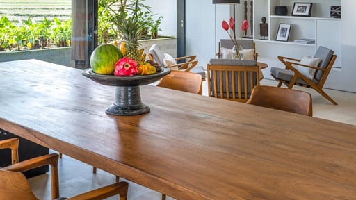 Villa Babadan Dining area