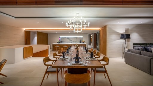 Villa Babadan Dining area