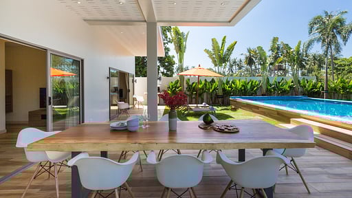 Villa Bacardi Zona de comedor