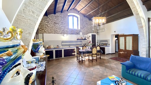 Villa Baglio Giganti Kitchen