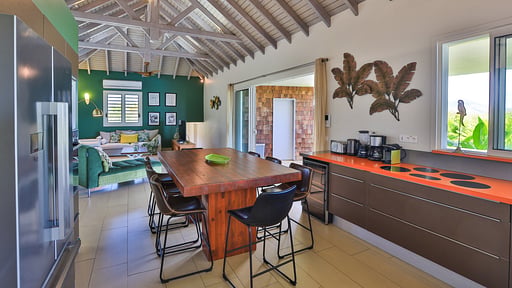 Villa Bahia Blue Dining area