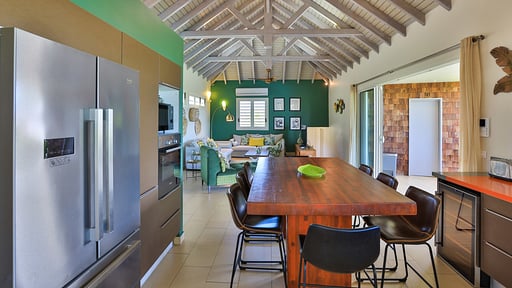 Villa Bahia Blue Dining area