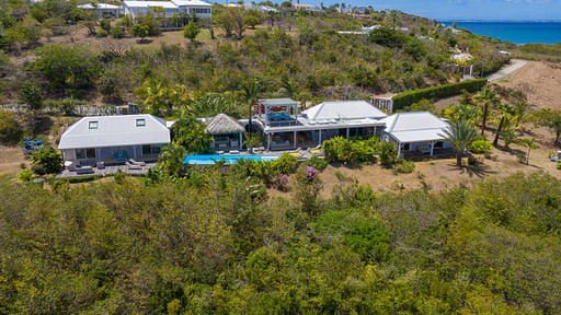 Villa Bahia Blue Drone pictures