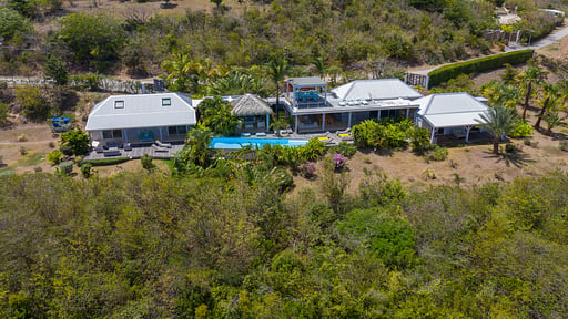 Villa Bahia Blue Drone pictures