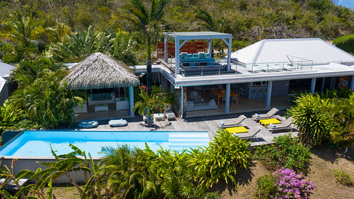 Villa Bahia Blue Drone pictures