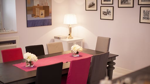 Villa Baia Coast Dining area