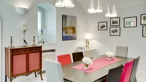 Villa Baia Coast Dining area