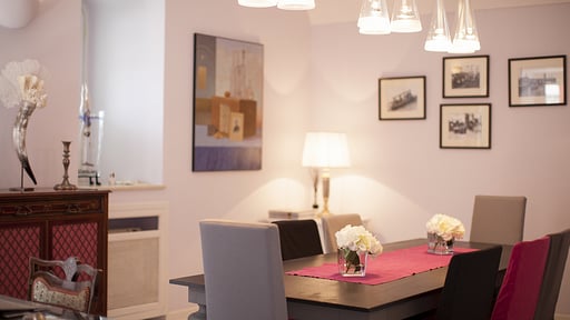 Villa Baia Coast Dining area