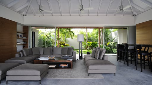 Villa Bakea Wohnbereich