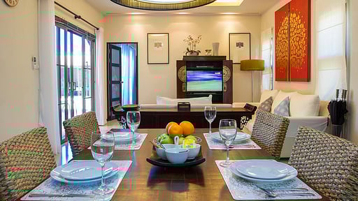 Villa Balai Dining area