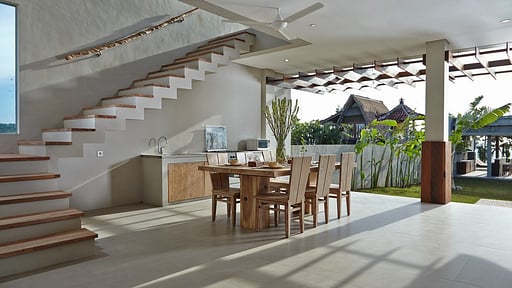 Villa Mengening Dua Salle à manger