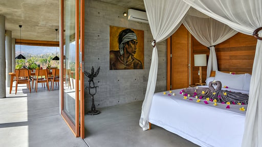 Villa Bali Mynah Schlafzimmer 1