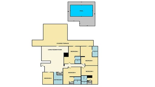 Villa Baltazar Grundriss