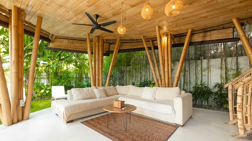 Villa Bamboo Pring Sewu - Pererenan - 2 bedrooms | Villa Finder