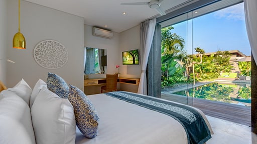 Villa Bambu Aramanis Kamar Tidur 1