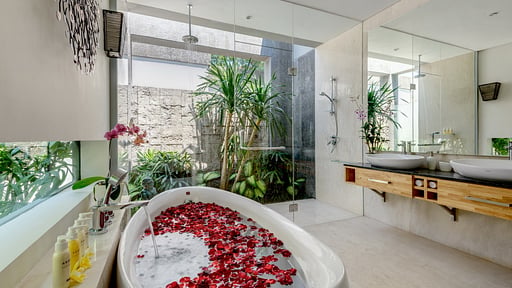 Villa Bambu Aramanis Kamar Tidur 1