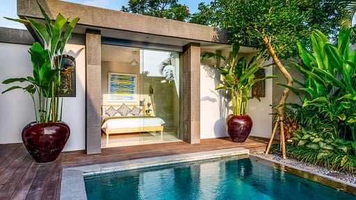 Villa Bambu Aramanis Kamar Tidur 1