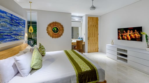 Villa Bambu Aramanis Kamar Tidur 2