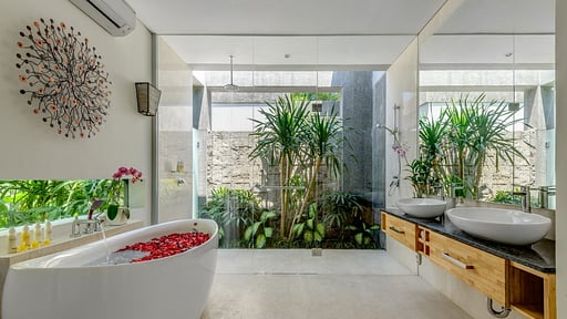 Villa Bambu Aramanis Kamar Tidur 1